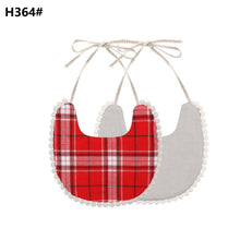Load image into Gallery viewer, Handmade Luxury Floral Baby Bib Accessories Burp Cloths Newborn Baby Boy Girl Kids Cartoon Bibs 100% Cotton Linen Waterproof Saliva Bib For Kids