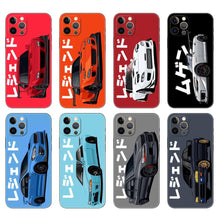 Load image into Gallery viewer, Black Phone Case Mask for iphone 5 5s se 2020 6 6s 7 8 plus x 10 XR XS 11 12 mini pro MAX Back Cover Sports Car Transparent Phone Case Silicone Back Cover For iPhone