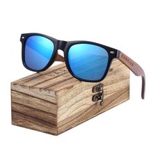 Load image into Gallery viewer, Wood Elegant Modern Classic Universal Men and Woman Sunglasses With Polarized Glasses and UV400 Protection