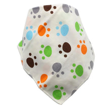 Load image into Gallery viewer, Baby Bibs Triangle Cotton Cartoon Child Bandana Dribble Bibs Newborn Slabber Absorbent Cloth For Baby and Kids
