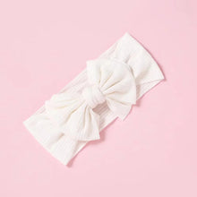 Load image into Gallery viewer, Modern Bowknot Baby Headband Elastic Turban Baby Girl Headbands Baby Girls Bow