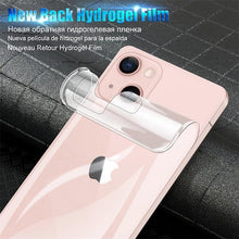 Load image into Gallery viewer, Full Cover iPhone 14 13 11 12 XS MAX XR X 7 8 6 6S SE Pro MAX Plus Mini Soft Back Phone Screen Protector Anti Bubble/Scratch Ultra Thin Tempered Glass Screen Protector