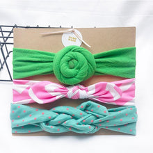 Load image into Gallery viewer, Baby Headbands For Newborn Hair Band Cute Baby Bow Flower Elastic Bow Headwear Kids Gifts Girl Hair Accessories
