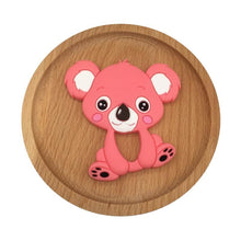 Load image into Gallery viewer, 1pc Unique Baby Koala Silicone Teether Teething Chew Toy Nursing Tool Pendant Food Grade Silicone