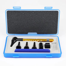 Load image into Gallery viewer, Basic Mini LED Portable Penlight Medical ENT Veterinary Otoscope Kit Ear Eye Check Care Endoscope Diagnostic Ophthalmoscope Set