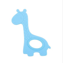 Load image into Gallery viewer, New Cute Giraffe Appease Teether Toy Teething Chew Toddler Silicone Natural Organic Food Perfect For Baby Boys and Girls