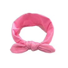 Load image into Gallery viewer, Baby Solid Bowknot Hairband Cute Soft Head Elastic Headband Princess Cute Headband Headwear Hair Accessories For Girls