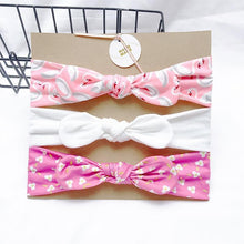 Load image into Gallery viewer, Baby Headbands For Newborn Hair Band Cute Baby Bow Flower Elastic Bow Headwear Kids Gifts Girl Hair Accessories
