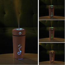 Load image into Gallery viewer, New USB Portable Mini Air Humidifier 200 ML Ultrasonic Essential Oil Diffuser For Home Bedroom Office Car With 7 Color Lights