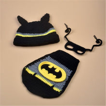 Load image into Gallery viewer, Knitting Baby Hat Newborn Photography Props Cute Children Pajamas Set For Girls And Boys
