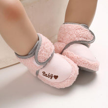 Load image into Gallery viewer, Baby Winter Warm First Walkers Cotton Baby Shoes Cute Infant Baby Shoes Soft Sole Shoe For Toddlers For Boys And Girls