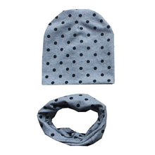 Load image into Gallery viewer, Modern Baby Boys & Girls Hat Scarf Set Beanie Boys Caps with Scarf for Kids In elegant Modern Design