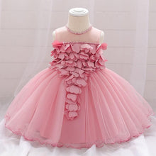 Load image into Gallery viewer, Luxury Modern Designer Toddler Baby Girl Infant Princess Lace Tutu Dress Baby Girl Wedding Dress Kids Party Dress