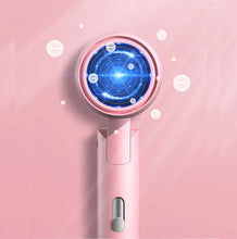 Load image into Gallery viewer, Folding Hairdryer With Carrying Bag Hot Air Anion Hair Care For Home MIni Travel Hair Dryer Blow Drier Portable Hair Brush Dryer