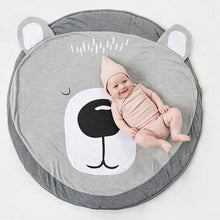 Load image into Gallery viewer, Baby Play Mat Pad Cotton Newborn Infant Crawling Animal Play mat Round Carpet Floor Rug Kids Children Room Carpet For Sleeping
