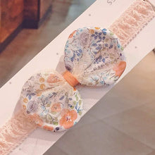 Load image into Gallery viewer, ILuxury Handmade Infant Child Hair Band Three-dimensional Alloy Rhinestone Crown Headdress Elastic Headband Turban For Baby Girls
