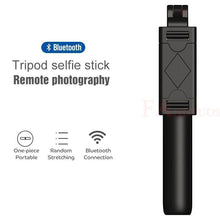 Load image into Gallery viewer, 3 in 1 Wireless Bluetooth Selfie Stick Extendable Handheld Monopod Foldable Mini Tripod With Shutter Remote