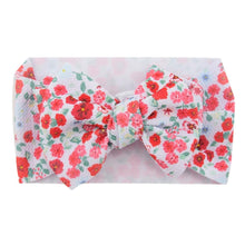Load image into Gallery viewer, Luxury Mdoern Big Baby Kids Bows Headband Girls Floral Headwrap Elastic Hair Accessories Toddler Knotted for Girls