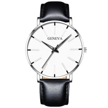 Load image into Gallery viewer, Minimalist Men's Fashion Ultra Thin Watch Simple Men Business Stainless Steel Mesh Belt Quartz Watch Relogio Masculino
