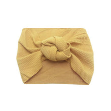 Load image into Gallery viewer, Head wrap Baby Headband Top Knot Headbands Over Sized Bow Hair Newborn Head Band For Baby Girl In elegant Modern Design