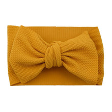 Load image into Gallery viewer, Big Bow Knot Solid Elastic Hairband Headband Stretch Turban Head Wrap Headwear