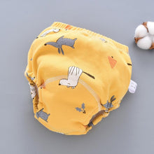 Load image into Gallery viewer, Baby Training Pants Cloth Diapers Washable 6 Layers Gauze Cover Breathable Spring Reusable Newborn Diaper Nappies For Baby and Kids