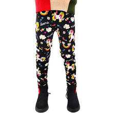 Load image into Gallery viewer, Baby Girls Leggings Thick Warm Dot Pants Kid Girl Leopard Plus Pants Children Vintage Flowers Trousers For Girls Kids