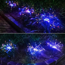 Load image into Gallery viewer, Modern Garden Luxury LED Solar Waterproof Lamp In Shape Of Tree Fireworks With Copper Wires