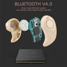 Load image into Gallery viewer, Mini Wireless Bluetooth Earphone in Ear Sport with Mic Handsfree Headset Earbuds for All Phone Android
