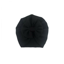Load image into Gallery viewer, Baby Girl Hat Turban With Bow Knot Infant Beanie Solid Big Bowknot Cap For Girls Kid Hats