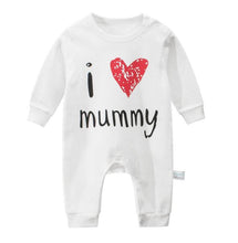 Load image into Gallery viewer, Modern Printed Jumpsuits Gentleman Autumn Long Sleeves Rompers Cotton Baby Clothes for Boys and Girls Outfits Style