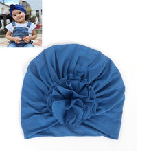 Load image into Gallery viewer, Modern Baby Headband Girl Headbands Cotton Knot Bow Turban Headband Stretchy Baby Bow For Girls