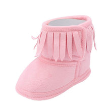 Load image into Gallery viewer, Cute Baby Infants Shoes Dot Knitting Boots Casual Non-slip Soft Soled Walking Shoes