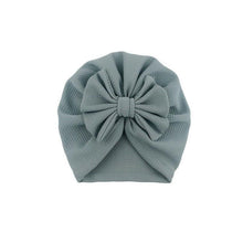 Load image into Gallery viewer, Baby Girl Hat Turban With Bow Knot Infant Beanie Solid Big Bowknot Cap For Girls Kid Hats