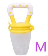 Load image into Gallery viewer, Silicone Baby Pacifier Feeder Cartoon Animal Infant Nipple Holder Newborn Fruit pacifier Tetine Silicona Nipple Bit