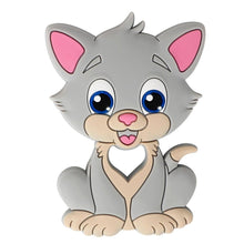 Load image into Gallery viewer, Baby Silicone Teethers BPA Free Teething Toy Animal Dog Koala Owl Elephant Baby Ring Teether Silicone Beads For Kids and Baby
