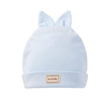 Load image into Gallery viewer, Cute Kids Hat with Bibs Candy Solid Colors for Boys and Girls Beanies Hats Cotton new Born Baby caps & Bibs
