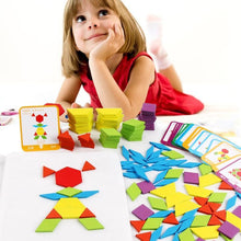 Load image into Gallery viewer, 155pcs Wooden Puzzle Board Set Colorful Baby Educational Toys for Children Learning Developing Toy For Kids Puzzle
