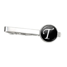 Load image into Gallery viewer, Men's Fashion 26 Alphabet Letters Tie Clips Personality Name Letters Jewelry Letter Tie Clip Men's Fashion Tie Pin Buckle Clip Tie Decoration Suit Accessories Men Necktie Clip Pin Suit Accessories Gift
