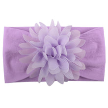 Load image into Gallery viewer, Headband Turban Flower Baby Girl Headbands Elastic Kids Hair Band Kids Hair Accessories Hair Bow For Girls