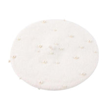 Load image into Gallery viewer, Modern Art Wool Baby Hat with Pearls Cat Candy Color Retro Baby Girl Cap Kids Beret Hats for Girls
