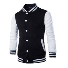 Load image into Gallery viewer, Mens Fashion Casual Slim Fit Jacket Men/Boy Baseball Jacket Men Fashion Design Classic Elegant Clothing Men's College Comfortable Jacket High School Long Sleeves Jackets