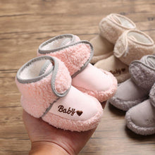 Load image into Gallery viewer, Baby Winter Warm First Walkers Cotton Baby Shoes Cute Infant Baby Shoes Soft Sole Shoe For Toddlers For Boys And Girls