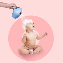 Load image into Gallery viewer, Baby Kids Cartoon Bear Bathing Cup Baby Shower Shampoo Cup Bailer Baby Shower Water Spoon Hair For Kids
