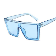 Load image into Gallery viewer, Retro Modern Elegant Square Sunglasses for Women and Lady With Big Frame Fashion Girls Sunglasses In Vintage Style With UV400 Protection