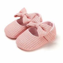 Load image into Gallery viewer, Baby Girl Princess Shoes Newborn Girls Bowknot Soft Bottom Casual Prewalkers For Baby Girl Shoes 0-18Months