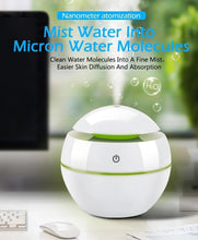 Load image into Gallery viewer, Ultrasonic Air Humidifier Wood Essential Aroma Oil Diffuser With LED Light Electric Aromatherapy Mist Maker