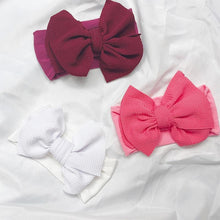 Load image into Gallery viewer, Baby Headbands For Newborn Hair Band Cute Baby Bow Flower Elastic Bow Headwear Kids Gifts Girl Hair Accessories
