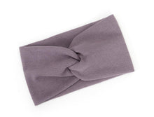 Load image into Gallery viewer, Modern New Trend Girls Winter Autumn Headband Twisted Knotted Soft Elastic Baby Girl Soft Elastic Turban Headband For Girls