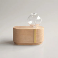 Load image into Gallery viewer, aroma essential oil diffuser nebulizer wood mini portable waterless aromatherapy diffuser home air freshener